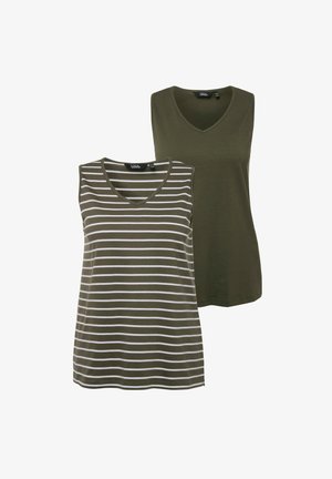 Ulla Popken, 2ER-PACK - Top - forest green
