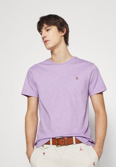 Polo Ralph Lauren CUSTOM SLIM FIT SOFT COTTON T-SHIRT - T-shirt básica - pastel purple heather