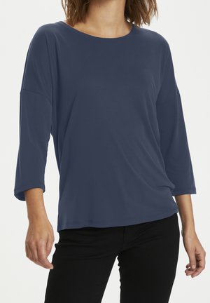 Langærmet T-shirt - dark blue