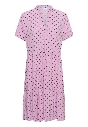 Saint Tropez, SZEDA SS - Päevakleit - pink brown dot