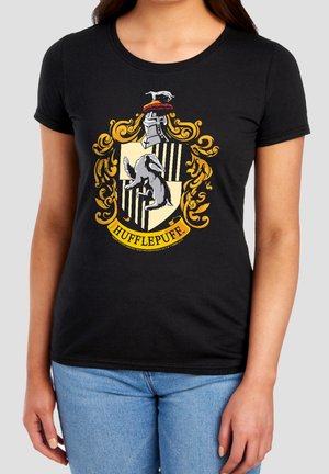 Harry Potter, HARRY POTTER HUFFLEPUFF CREST - Print T-shirt - black