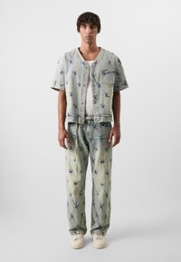 Don't Waste Culture SALEH UNISEX - Loose Jeans - pale