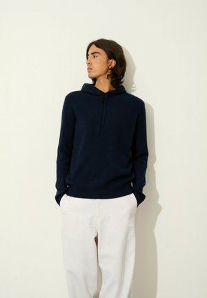 BENDT - Felpa con cappuccio - navy