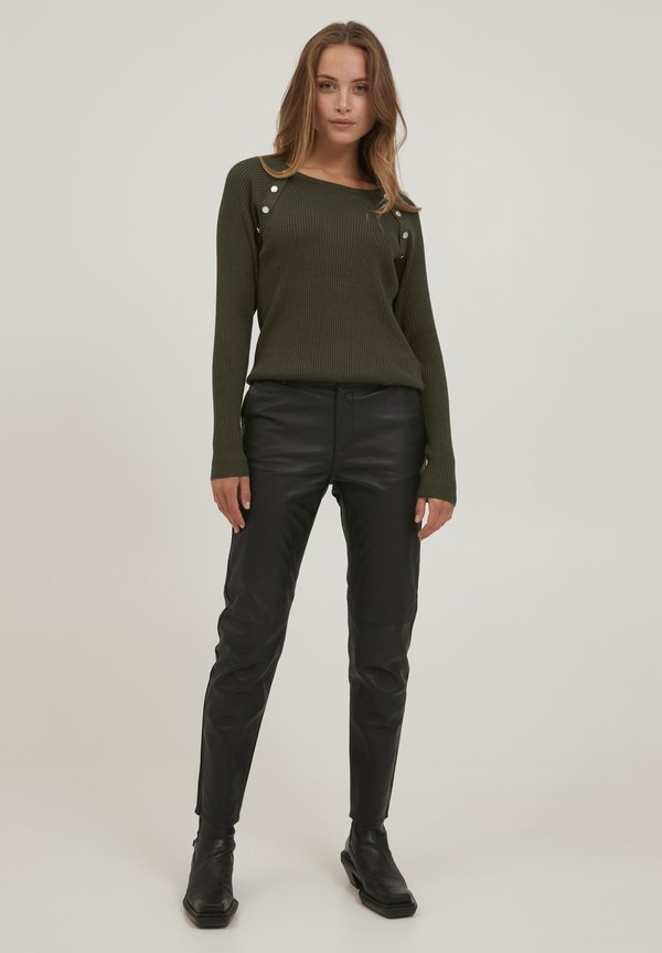 PZSARA - Jumper - grape leaf melange2