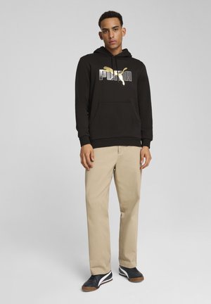 Puma LOGO LAB - Felpa con cappuccio - black