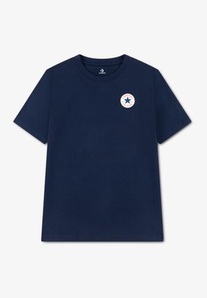 PRINTED TEE - Basic póló - obsidian