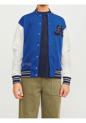 Sweater met rits - blue