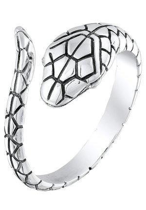 SNAKE DESIGN - Ring - schwarz