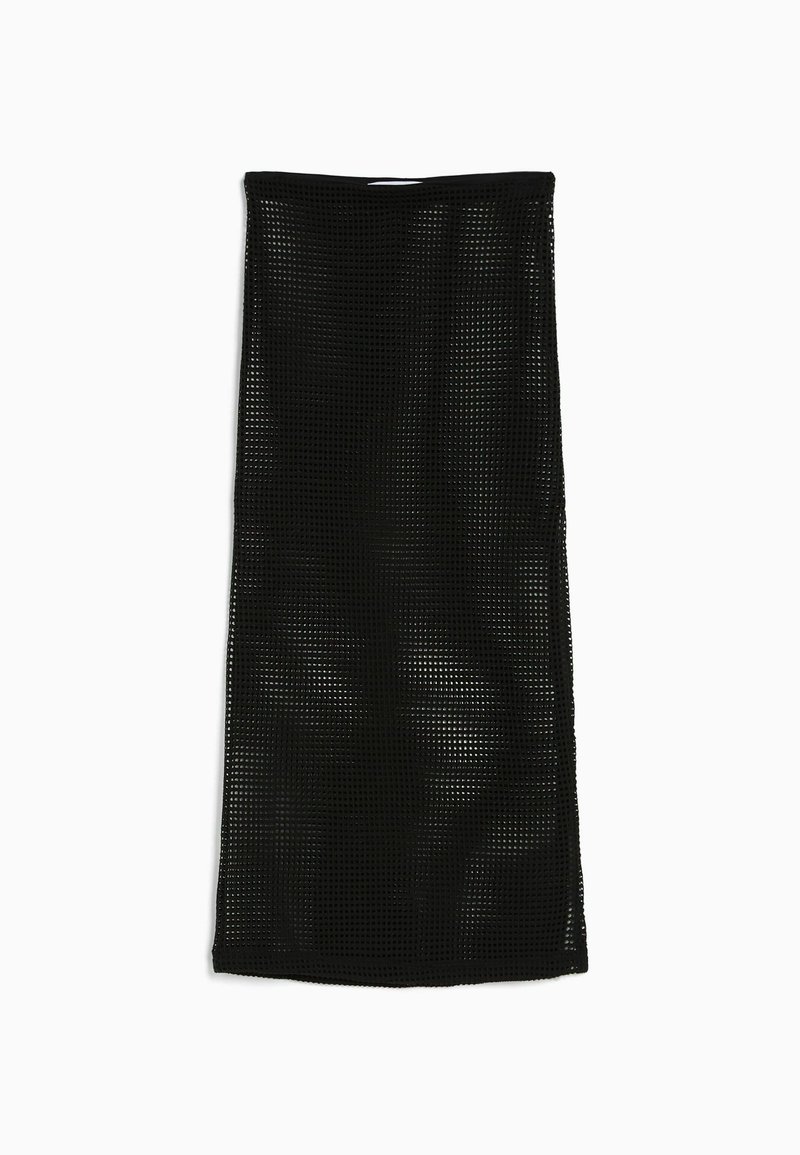 Bershka Maxirok zwart Bershka Maxirok zwart