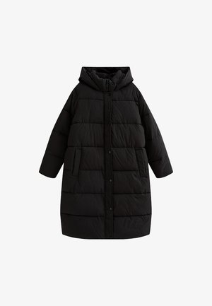 New Look Curves CURVES LONGLINE TIERED PUFFER - Manteau d'hiver - black
