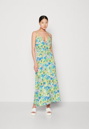 YAS YASLOMISA STRAP LONG DRESS - Maxi-jurk - yellow
