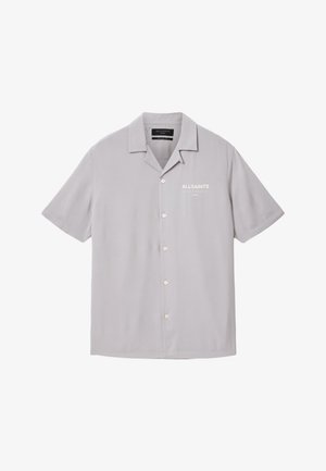 AllSaints, UNDERGROUND SHORT SLEEVE SHIRT - Hemd - clouded grey