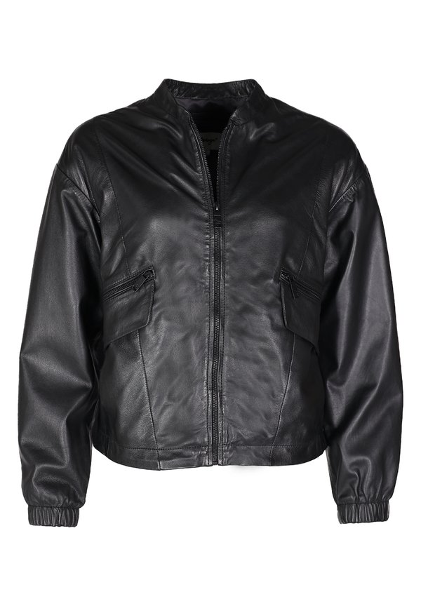 Lederjacke
