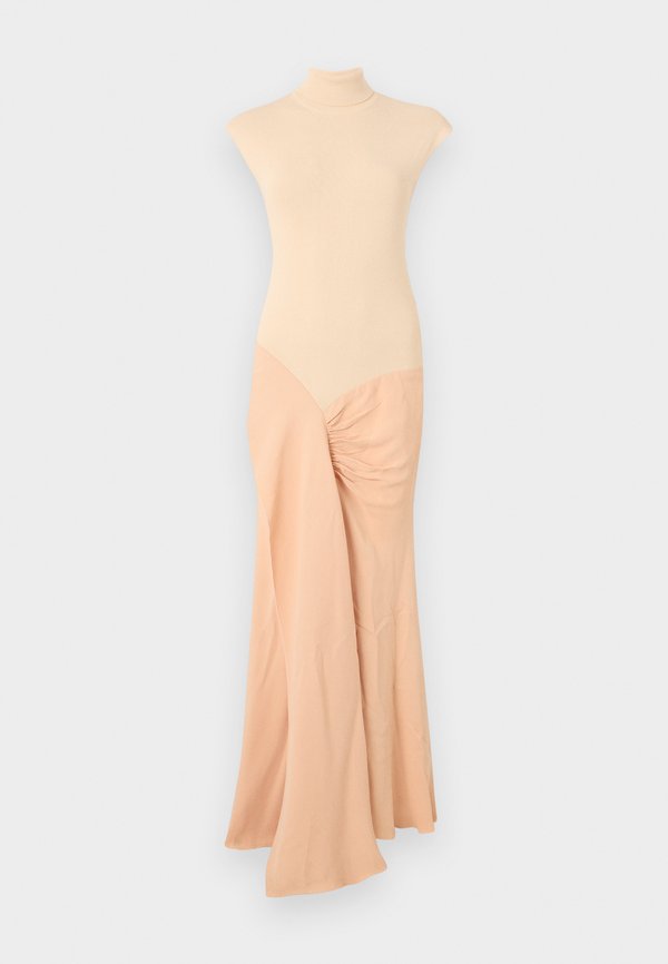 CAP SLEEVE DETAIL MIDI - Cocktail dress / Party dress - pale peach4