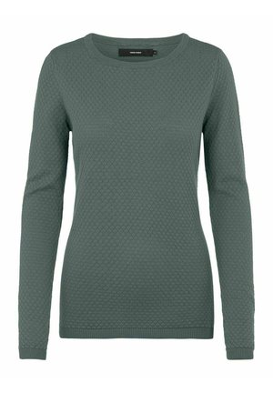 VMCARE STRUCTURE LS - Pullover - balsam green