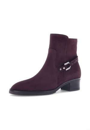 ELEGANTE - Korte laarzen - mulberry