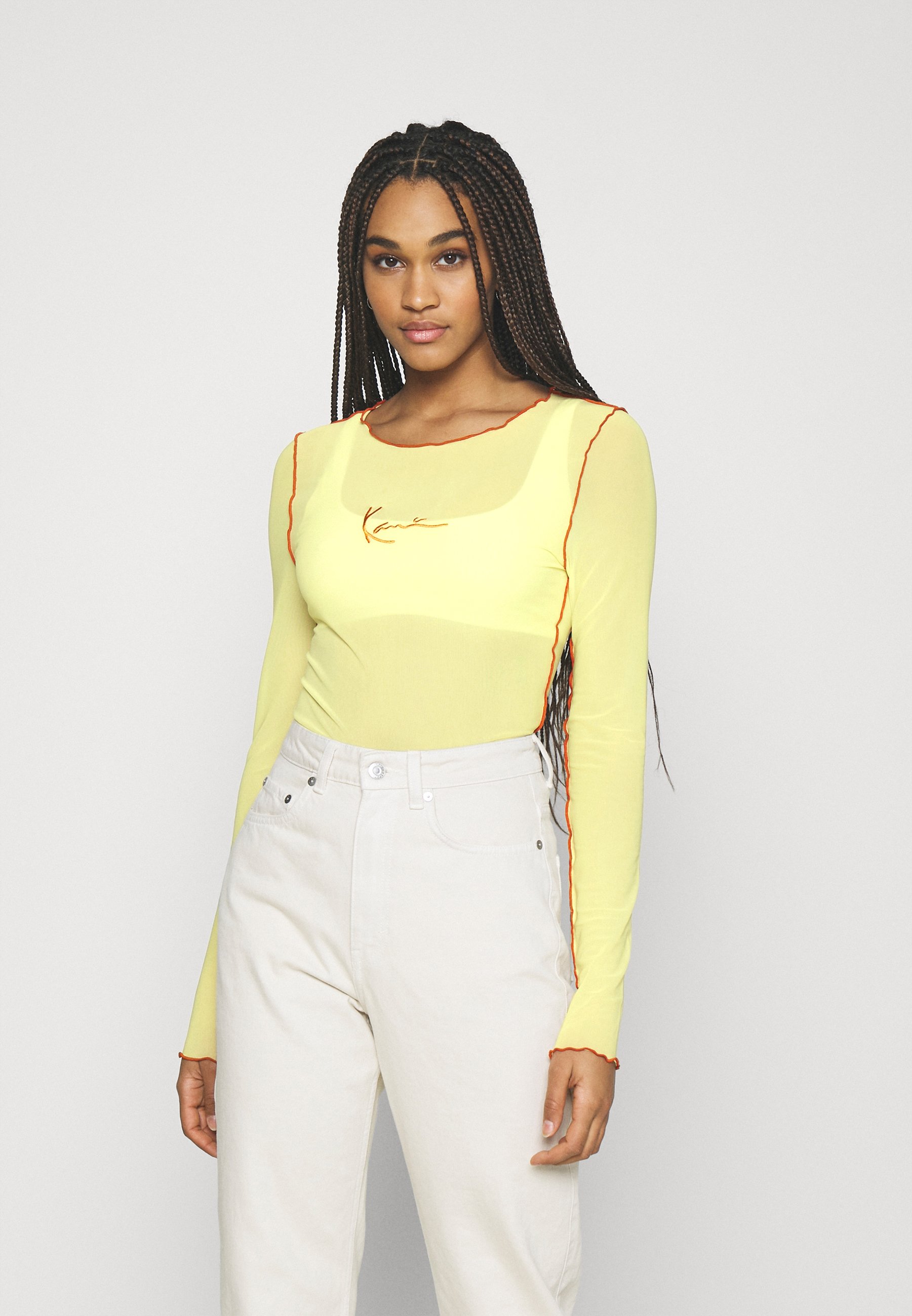 lime yellow top