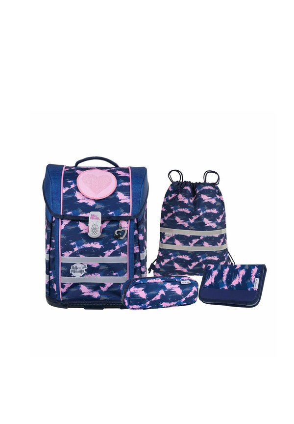 PERFECTO-SET 5-TEILIG - Schulranzen Set - denim