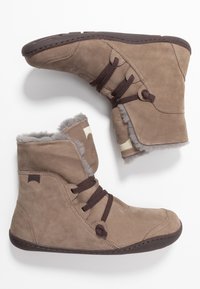Camper Bottines à lacets - taupe
