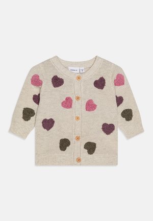Name it NBFNEHEART - Gilet - peyote melange