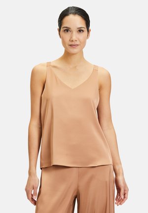 Vera Mont MIT V-AUSSCHNITT - Blouse - golden cinnamon