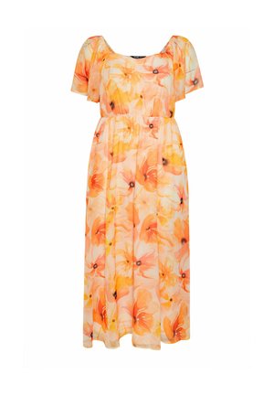 Yours Clothing, PLUS SIZE MAXI DRESSES - Maxikleid - orange