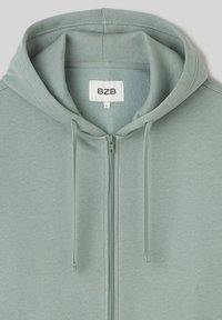 BZB BASIQUE - Sweat zippé - vert clair