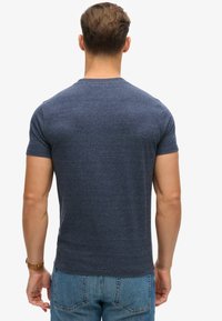 Superdry & Co VINTAGE LOGO  - T-shirt basic - dark indigo blue marl