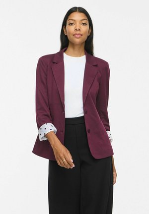 VILA, BLAZER VISAGA JERSEY - Blazer - winetasting1