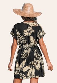Cupshe ISLAND COVER UP - Jurk - black