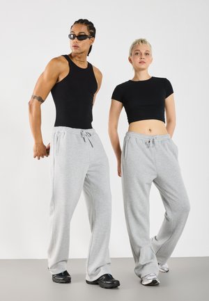 YOURTURN 2 PACK UNISEX - Treningo apatinė dalis - black,mottled light grey