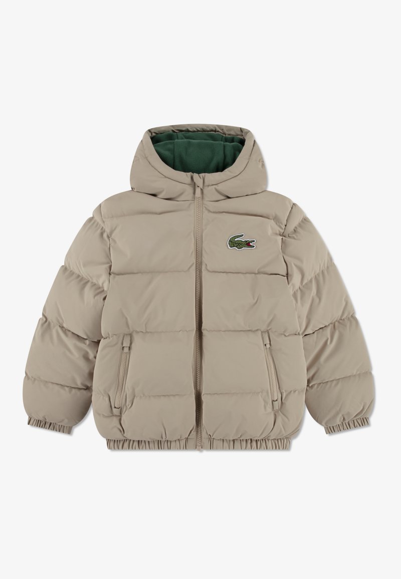 Lacoste CORE PUFFER JKT UNISEX - Giacca invernale - beige
