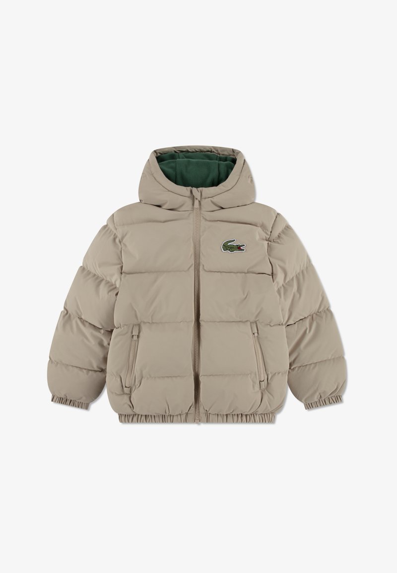 Lacoste CORE PUFFER JKT UNISEX - Χειμωνιάτικο μπουφάν - beige