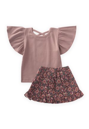 SET WITH SLEEVES - A-Linien-Rock - mauve