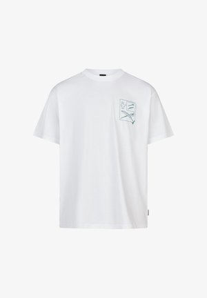 Iriedaily, IRIEDAILY T-SHIRT GROWSTRUCTION - Print T-shirt - white