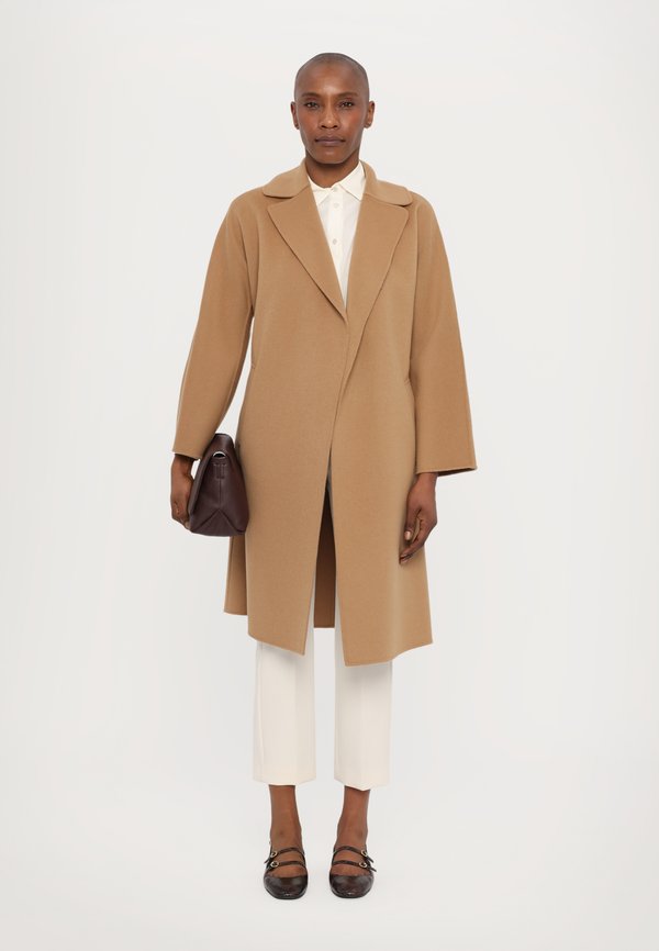CIVADA - Classic coat - camel2