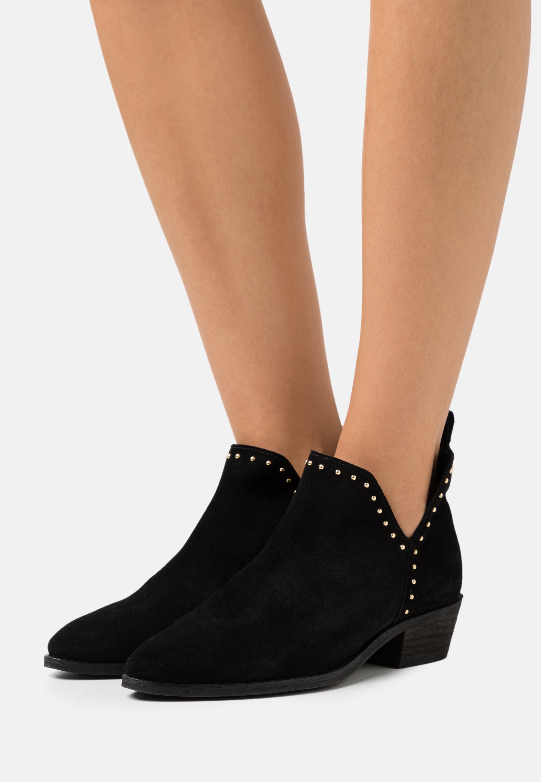 Pavement GIANNA - Botines bajos - black/silver/negro - Zalando.es