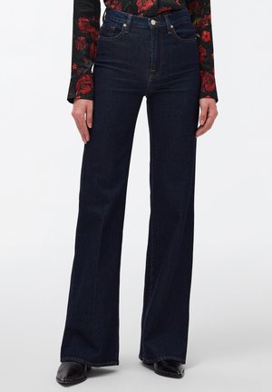 MODERN DOJO ROYAL - Bootcut jeans - dark blue