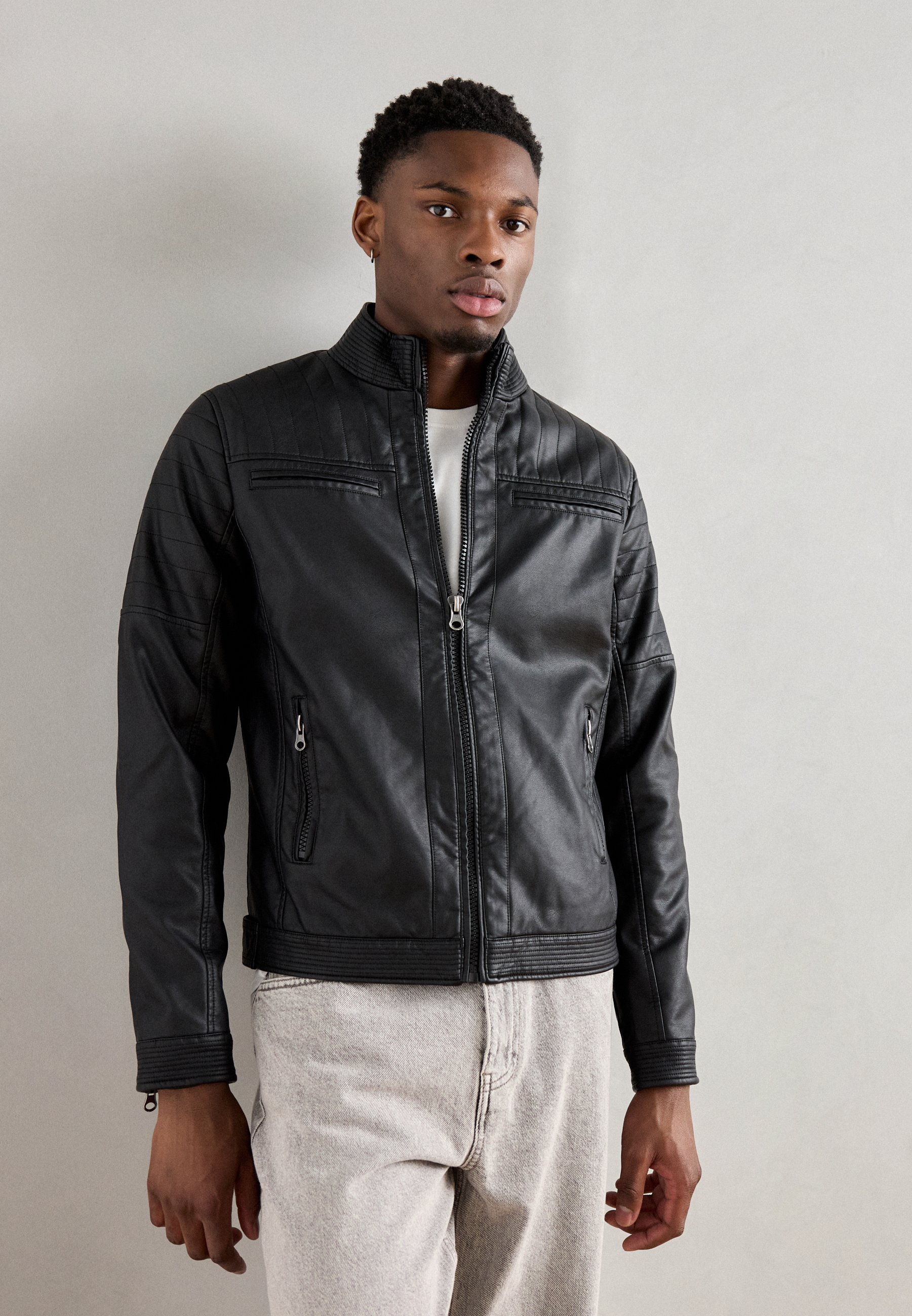 Faux leather jacket - Product Details