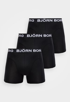 3 PACK BAMBOO COTTON BLEND - Boxeralsók - black