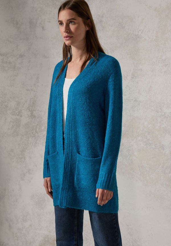 Strickjacke - türkis