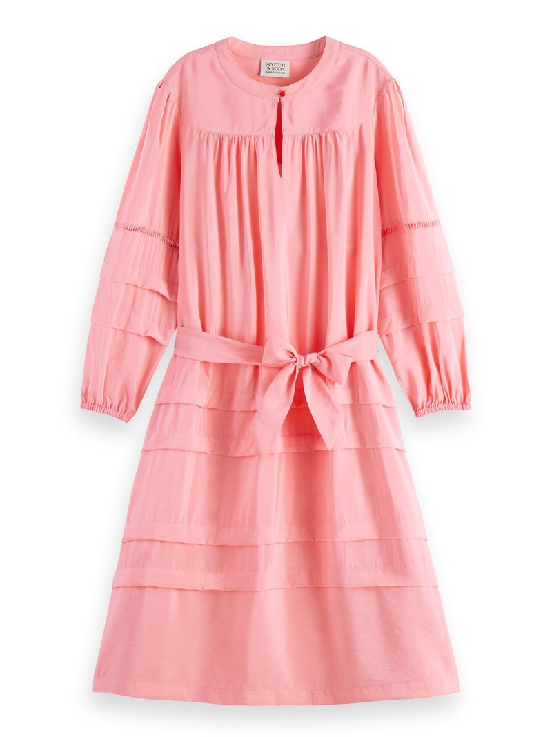 Scotch & Soda Jurk donkerroze Scotch & Soda Jurk donkerroze