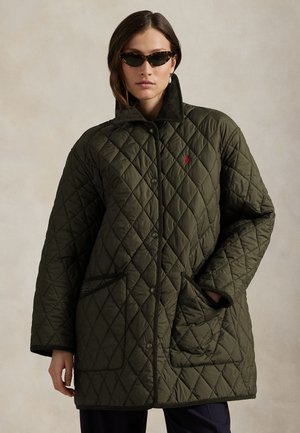 Polo Ralph Lauren QUILTED BARN JACKET - Rövid kabát - ranger green