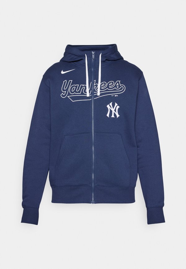 MLB NEW YORK YANKEES KNOCKOUT SCRIPT FULL ZIP  - Club wear3