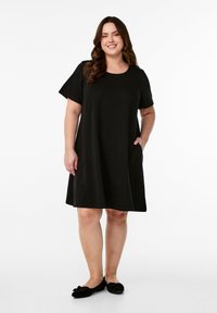 Zizzi Haljina od žerseja - black