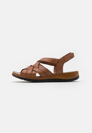 Sandals - cognac