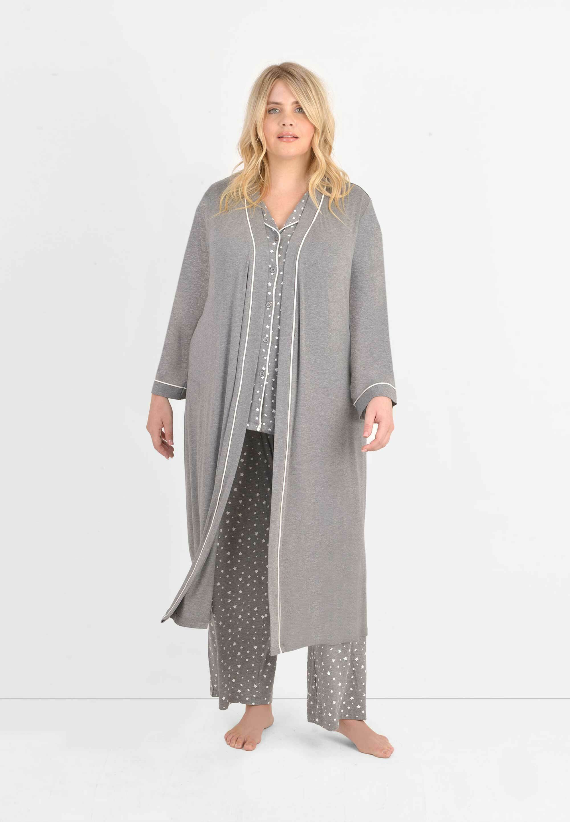 Intimo notte e Loungewear sKEOG Live Unlimited London Accappatoio - grey/grigio Intimo notte e Loungewear sKEOG Live Unlimited London Accappatoio - grey/grigio