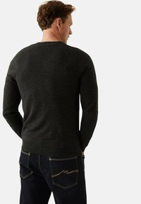 Marks & Spencer CASHMILON ciemnoszary melanż