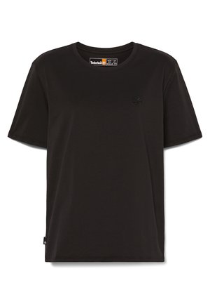 Timberland SHOR SLEEVE TEE - Basic T-shirt - black