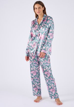 SET - Conjunto de pijama - vert fleurs indiennes